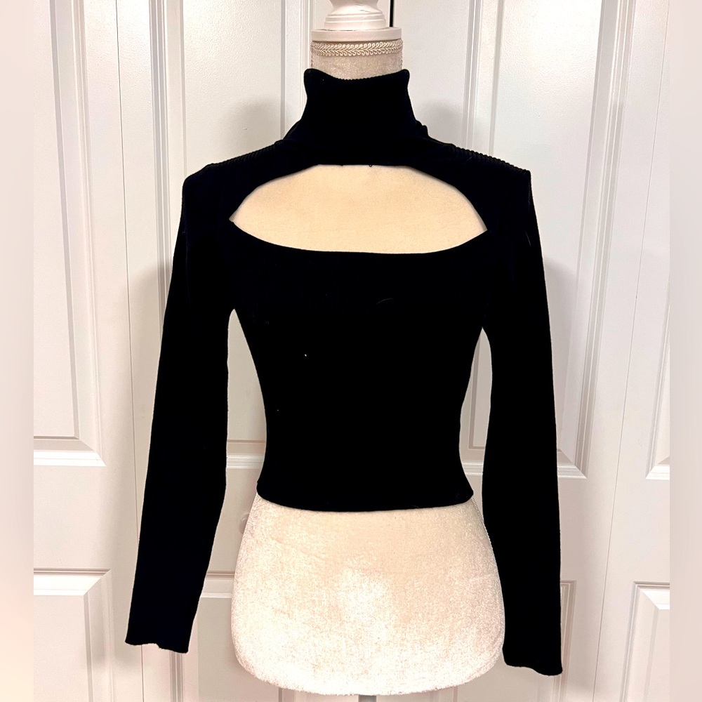 Black turtleneck
